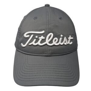 Fitleist Golf's Symbol Of Excellence FJ Pro V1 Slideback Baseball Cap Gray OS